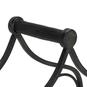 Safavieh Floyd Elegant Wine Bottle Holder - Durable Metal Design For Sophisticated Outdoor Spaces And Decor Black 100% Iron Pat5042e