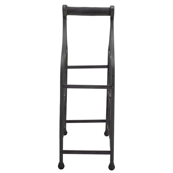 Safavieh Floyd Elegant Wine Bottle Holder - Durable Metal Design For Sophisticated Outdoor Spaces And Decor Black 100% Iron Pat5042e