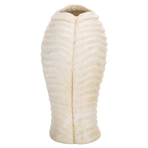 Safavieh DAMIAN Planter Pot - Modern Durable Outdoor Accent for Patios and Gardens, Weather-Resistant Design Off White PAT5043A
