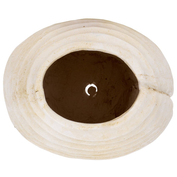 Safavieh DAMIAN Planter Pot - Modern Durable Outdoor Accent for Patios and Gardens, Weather-Resistant Design Off White PAT5043A