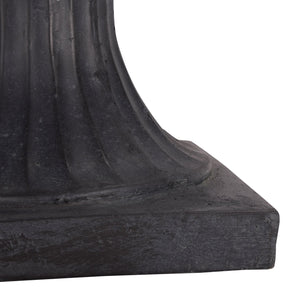 Safavieh Arden Planter Plot - Durable Magnesium Oxide Design For Chic Outdoor Elegance And Style Upgrade Black Magnesium Oxide Pat5044e