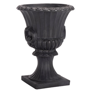 Safavieh Arden Planter Plot - Durable Magnesium Oxide Design For Chic Outdoor Elegance And Style Upgrade Black Magnesium Oxide Pat5044e