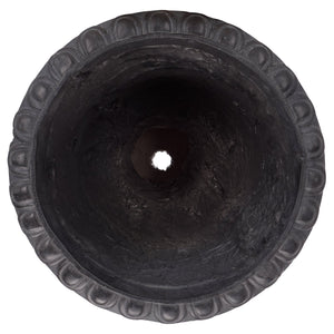 Safavieh Arden Planter Plot - Durable Magnesium Oxide Design For Chic Outdoor Elegance And Style Upgrade Black Magnesium Oxide Pat5044e