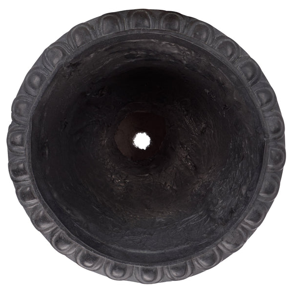 Safavieh Arden Planter Plot - Durable Magnesium Oxide Design For Chic Outdoor Elegance And Style Upgrade Black Magnesium Oxide Pat5044e