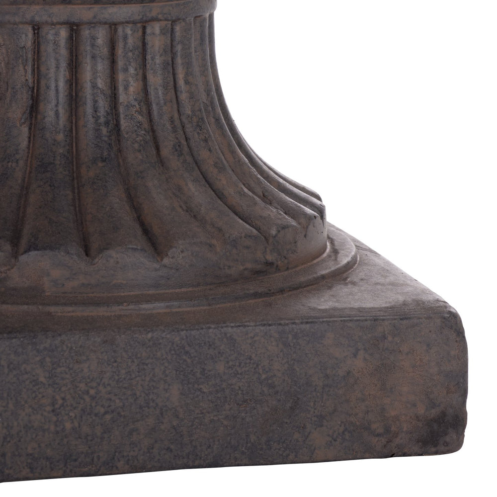 Safavieh Durham Planter Pot - Elegant Outdoor Decor, Weather-resistant Magnesium Oxide For Timeless Style Brown Magnesium Oxide Pat5045b