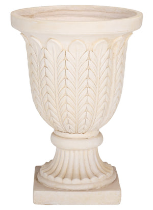 Safavieh Apollo Planter Pot – Elevate Your Outdoor Space With Elegant Magnesium Oxide Design For All Seasons Off White Magnesium Oxide Pat5046a