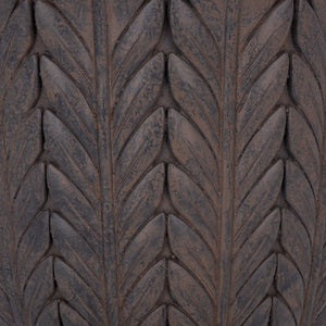 Safavieh Apollo Planter Pot – Elevate Your Outdoor Space With Elegant Magnesium Oxide Design For All Seasons Brown Magnesium Oxide Pat5046b