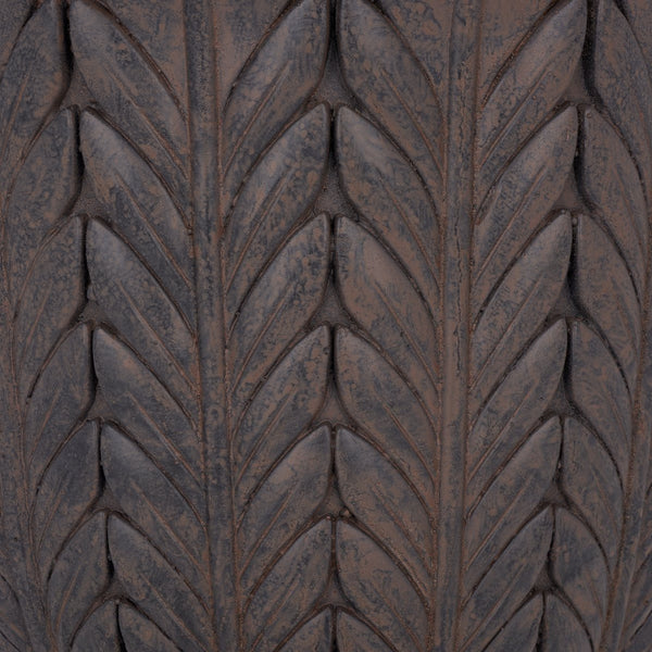 Safavieh Apollo Planter Pot – Elevate Your Outdoor Space With Elegant Magnesium Oxide Design For All Seasons Brown Magnesium Oxide Pat5046b