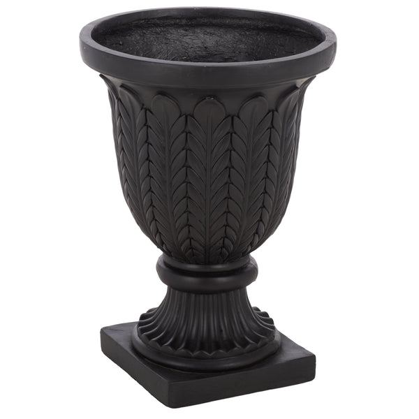 Apollo Modern Sculptural Planter Pot With Weatherproof Magnesium Oxide, Matte Fade-Resistant Finish