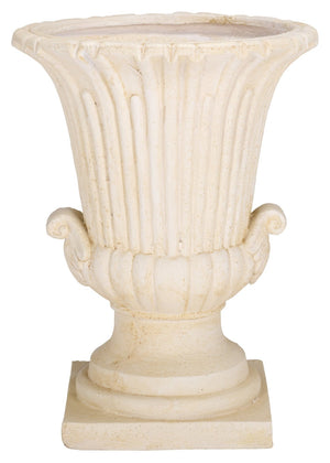 Safavieh ATLAS Planter Pot - Modern Magnesium Oxide Design for Stylish Outdoor Spaces and Lasting Durability Off White PAT5047A