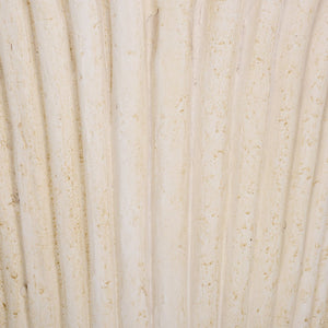 Safavieh ATLAS Planter Pot - Modern Magnesium Oxide Design for Stylish Outdoor Spaces and Lasting Durability Off White PAT5047A