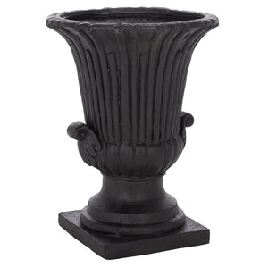 Safavieh ATLAS Planter Pot - Modern Magnesium Oxide Design for Stylish Outdoor Spaces and Lasting Durability Black PAT5047E