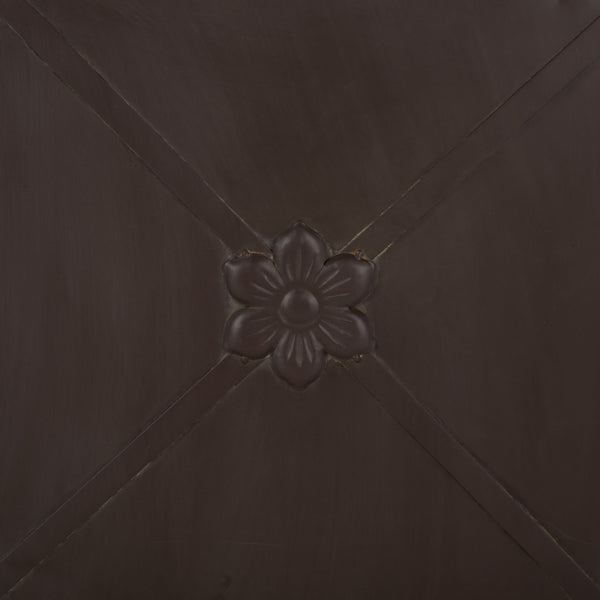 Safavieh Caledonia Trellis Planter – Elegant Metal Outdoor Furniture To Enhance Your Garden Or Patio Space Rustic Brown 100% Iron Pat5048b