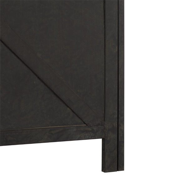 Safavieh CALEDONIA Trellis Planter - Elegant Vertical Support for Climbing Plants, Durable Iron Design for Outdoors Black PAT5048E
