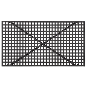 Safavieh Caledonia Metal Coffee Table Vintage Farmhouse Style Low Profile Rectangular Living Room Black PAT5051E
