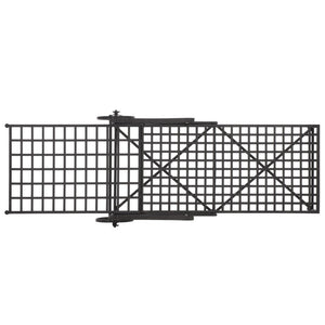 Safavieh Caledonia Outdoor Metal Chaise Lounge Antique White Powder Coat Patio Resort Style Black PAT5052E