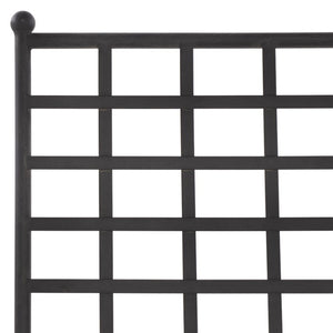 Safavieh Caledonia Outdoor Metal Chaise Lounge Antique White Powder Coat Patio Resort Style Black PAT5052E