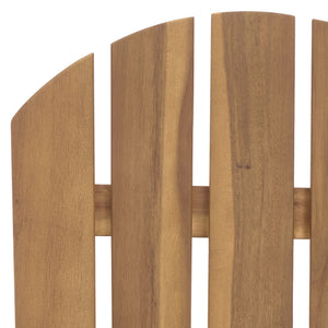 Stowe Adirondack Rocking Chair - Solid Wood Weather-Resistant Outdoor Lounge With Ergonomic Comfort And Timeless Style
