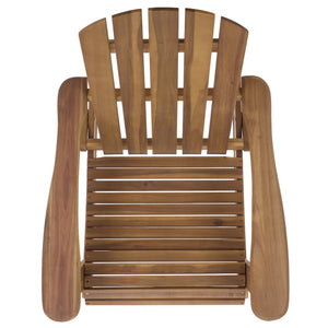 Stowe Adirondack Rocking Chair - Solid Wood Weather-Resistant Outdoor Lounge With Ergonomic Comfort And Timeless Style
