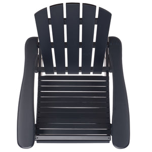 Stowe Adirondack Rocking Chair - Solid Wood Weather-Resistant Outdoor Lounge With Ergonomic Comfort And Timeless Style