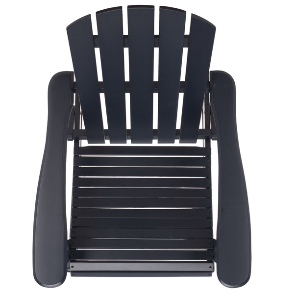 Stowe Adirondack Rocking Chair - Solid Wood Weather-Resistant Outdoor Lounge With Ergonomic Comfort And Timeless Style