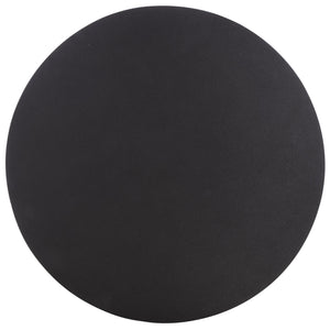 Tina Polystone Round Coffee Table With Matte Finish, Low-Profile Sculptural Design For Living Rooms
