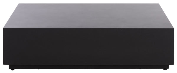 Tina Polystone Rectangle Coffee Table With Low-Profile Modern Silhouette And Durable Smooth Finish