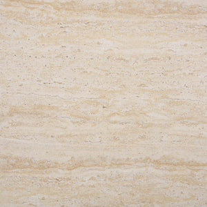 Tina Rectangle Coffee Table With Polystone Stone-Look Finish, Sleek Low Profile For Modern Homes