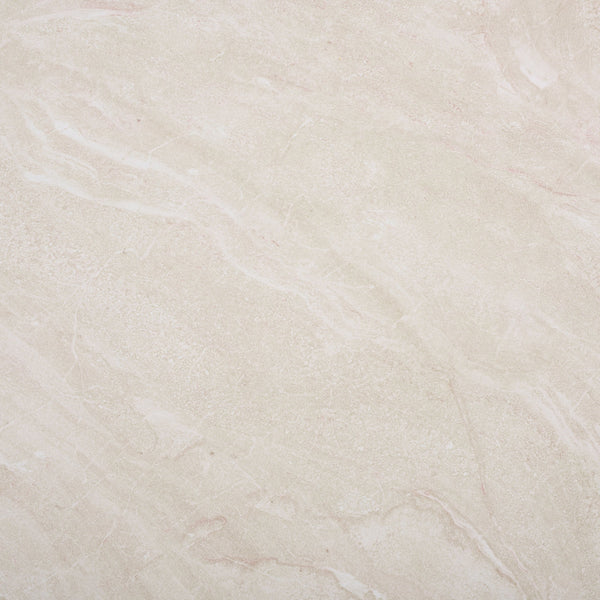 Tina Rectangle Coffee Table With Polystone Stone-Look Finish, Sleek Low Profile For Modern Homes