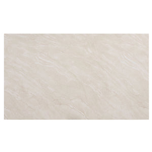 Tina Rectangle Coffee Table With Polystone Stone-Look Finish, Sleek Low Profile For Modern Homes