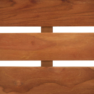 Safavieh Leon Solid Teak Stacking Chair - Elegant Natural Finish For Stylish Outdoor Comfort & Durability Natural  Pat6501a-set2