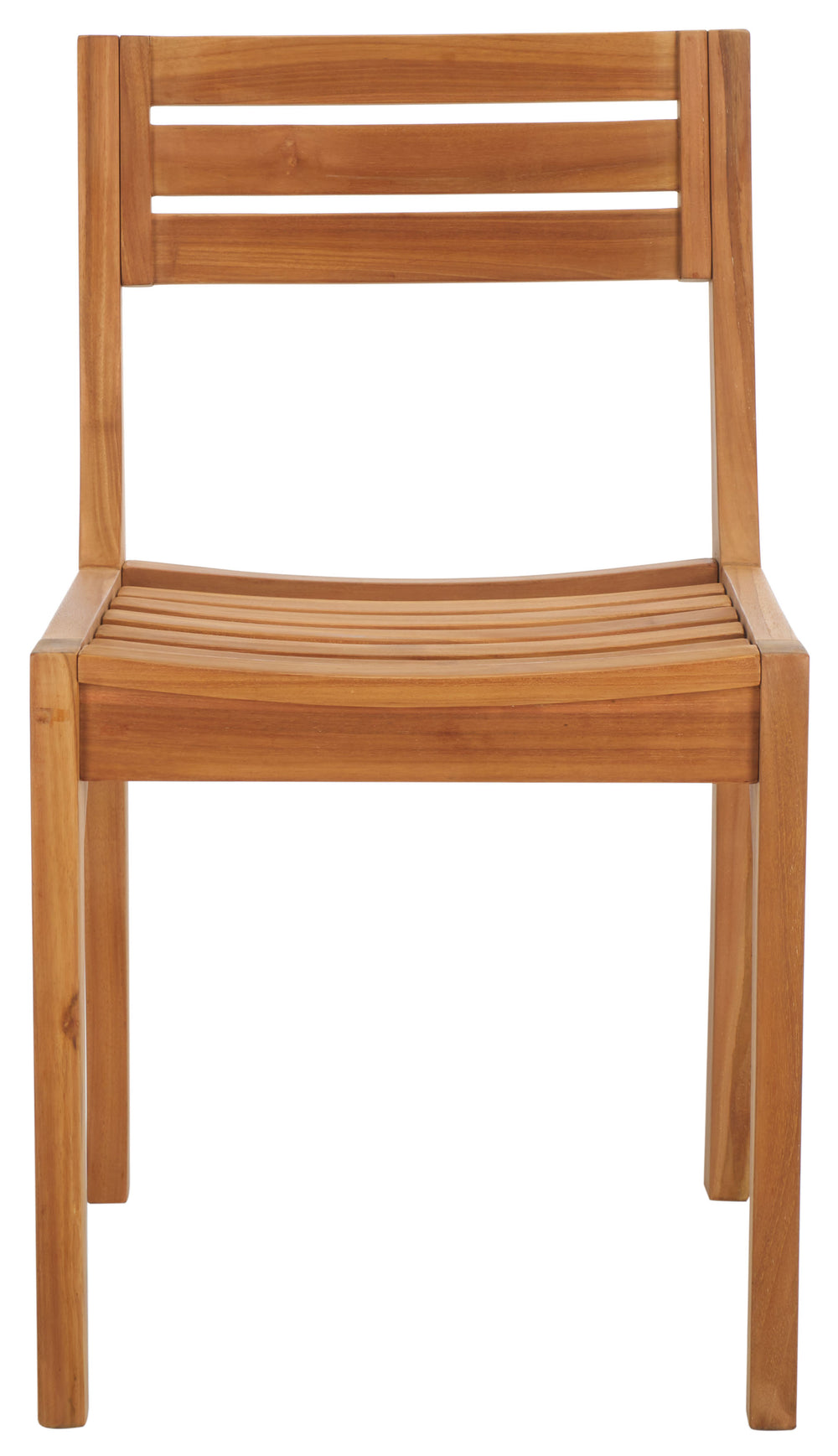 Safavieh Anna Natural Teak Chair - Timeless Outdoor Elegance For Patios & Gardens, Durable & Stylish Design Natural  Pat6502a-set2
