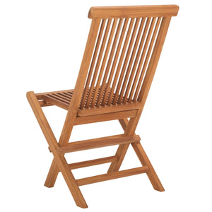 Safavieh Holly Solid Teak Folding Chair - Durable Outdoor Seating With Natural Elegance For Any Space Natural  Pat6503a-set2