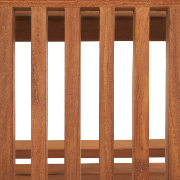 Safavieh Holly Solid Teak Folding Chair - Durable Outdoor Seating With Natural Elegance For Any Space Natural  Pat6503a-set2