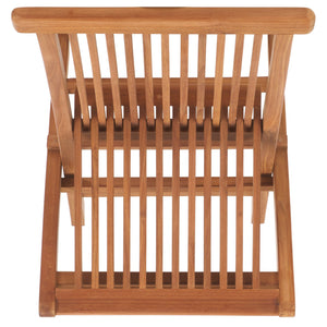 Safavieh Holly Solid Teak Folding Chair - Durable Outdoor Seating With Natural Elegance For Any Space Natural  Pat6503a-set2