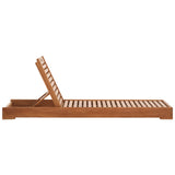 Safavieh Aberdeen Solid Teak Lounger Natural PAT6504A