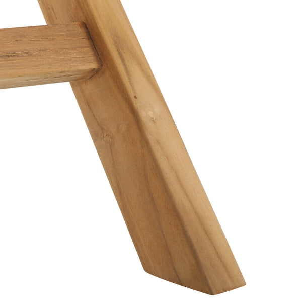 Safavieh Marcus Solid Teak Folding Chair - Elegant Outdoor Seating For Patio & Garden, Weather-resistant Design Natural Teak Wood Pat6600a-set2