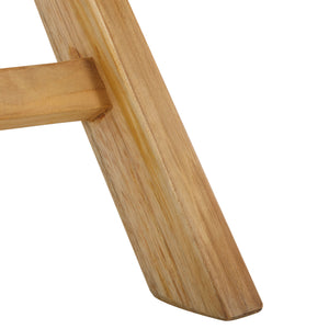 Safavieh Marcus Solid Teak Folding Arm Chair - Elegant, Weather-resistant Outdoor Seating For Your Patio Natural Teak Wood Pat6601a-set2