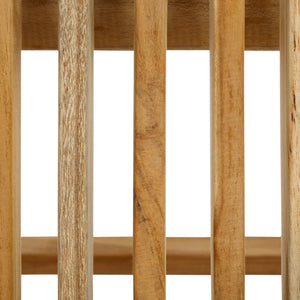 Safavieh Marcus Solid Teak Folding Arm Chair - Elegant, Weather-resistant Outdoor Seating For Your Patio Natural Teak Wood Pat6601a-set2