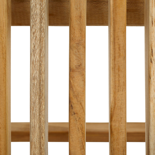 Safavieh Marcus Solid Teak Folding Arm Chair - Elegant, Weather-resistant Outdoor Seating For Your Patio Natural Teak Wood Pat6601a-set2