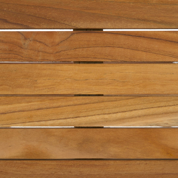 Safavieh Rory Solid Teak Folding Round Table Natural PAT6603A