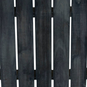 Safavieh VISTA Adirondack Chair - Eco-Friendly Comfort with Built-In Drink Holder for Outdoor Relaxation Dark Slate Gray PAT6727K