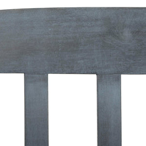 Safavieh PORTERVILLE Two-Seat Outdoor Bench - Stylish Acacia Wood Design for Patios and Gardens Ash Grey PAT6742B