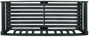 Safavieh PORTERVILLE Two-Seat Outdoor Bench - Stylish Acacia Wood Design for Patios and Gardens Dark Slate Gray PAT6742K