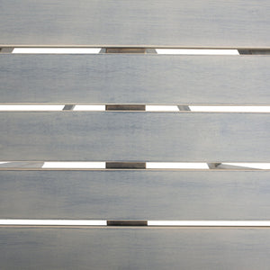 Safavieh GALLO Outdoor Bistro Set - Elegant Two-Piece Patio Furniture for Charming Balcony Dining Spaces Ash Grey PAT6751C