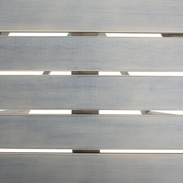 Safavieh GALLO Outdoor Bistro Set - Elegant Two-Piece Patio Furniture for Charming Balcony Dining Spaces Ash Grey PAT6751C