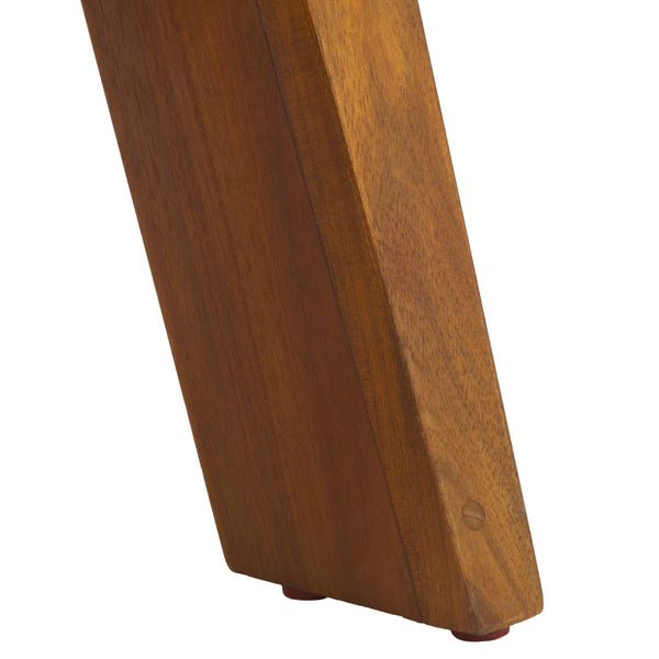 Safavieh MAYA Adirondack Chair - Solid Teak Wood for Timeless Comfort & Elegant Outdoor Living Decor PAT6800A
