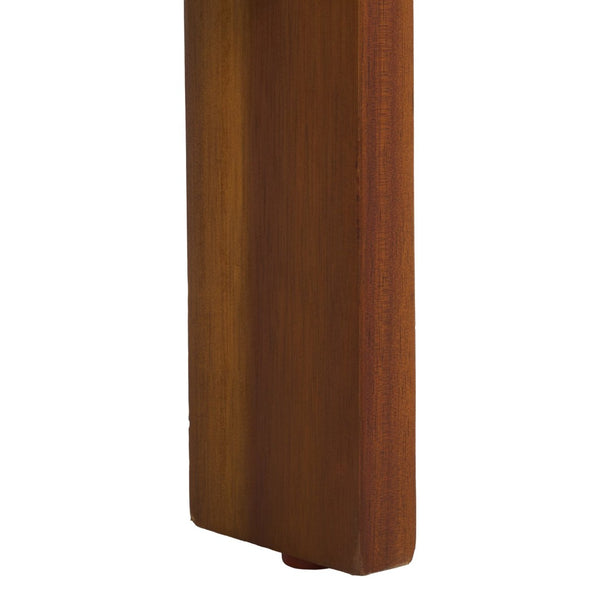 Safavieh ALTON Adirondack Chair in Teak – Classic Outdoor Comfort with Ergonomic Design for Relaxation PAT6801A
