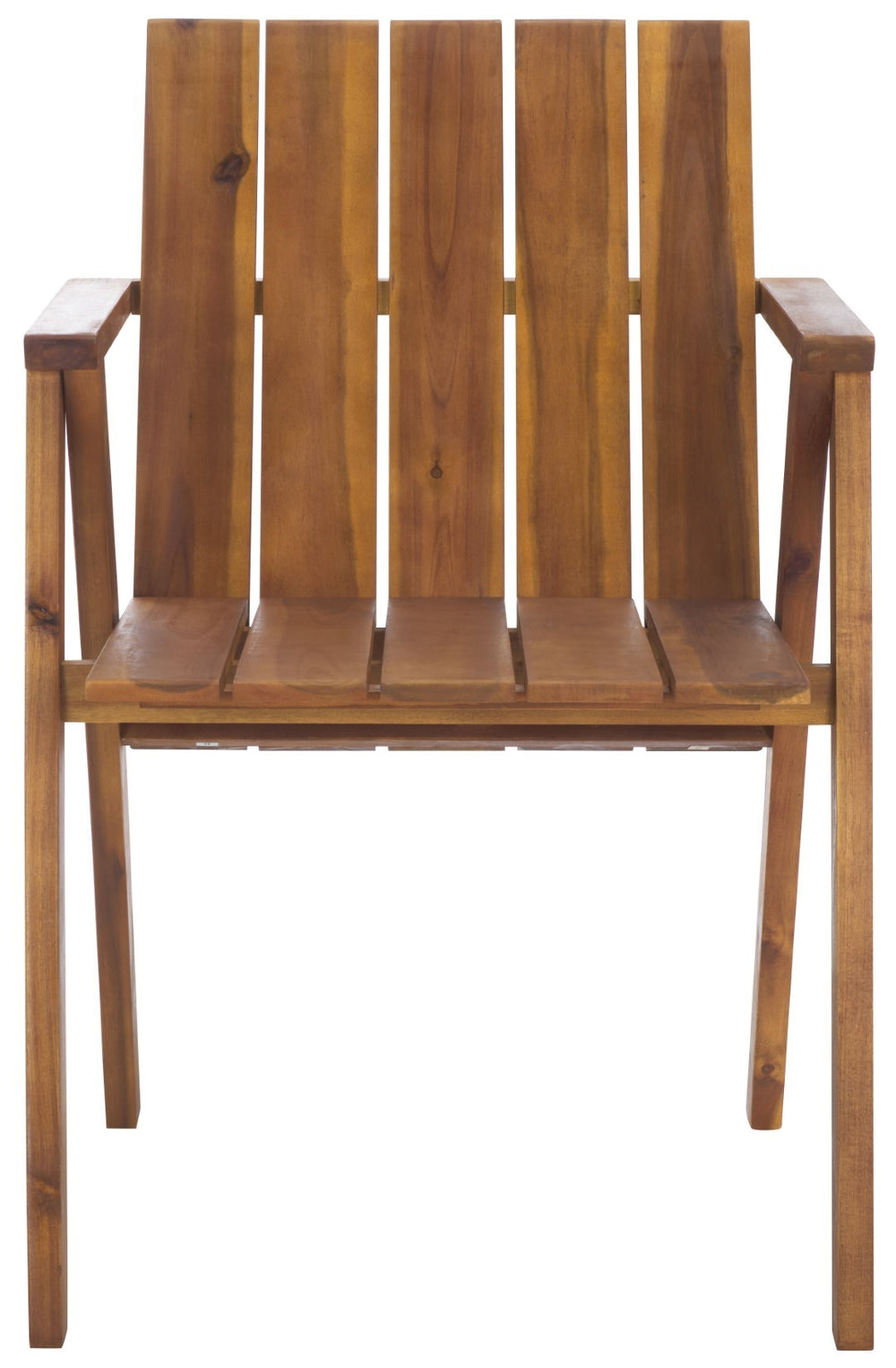 Safavieh Tucker Stacking Chair In Teak - Elegant, Space-saving Design For Home Or Office Décor & Comfort Teak Wood Pat6802a