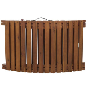 Safavieh Fanty Folding Sunlounger In Elegant Teak - Durable, Stylish, And Perfect For Outdoor Relaxation! Teak Wood Pat6803a